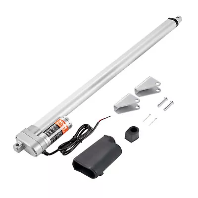 VEVOR Linear Actuator 12V 20 Inch IP65 Waterproof Actuator 660lbs/3000N 0.19 /s • $69.99