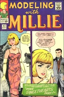 Modeling With Millie #43 VG 1965 Stock Image Low Grade • $8.20