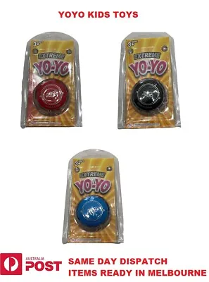 $9.90 • Buy Extremely Yoyo Classic Toy 3 Colours Plastic Yoyo Fun Toys Gifts For Kids