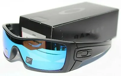 OAKLEY Batwolf POLARIZED Sunglasses Black/Prizm Sapphire Blue NEW OO9101-6627 • $139.95