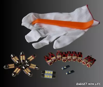 Mitsubishi Pajero LED Interior Light Kit (NS NT NW NX) • $40