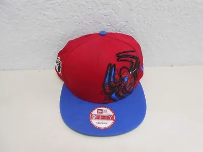 New Era 9FIFTY Marvel Spiderman Snap Back Hat Cap • $11.95