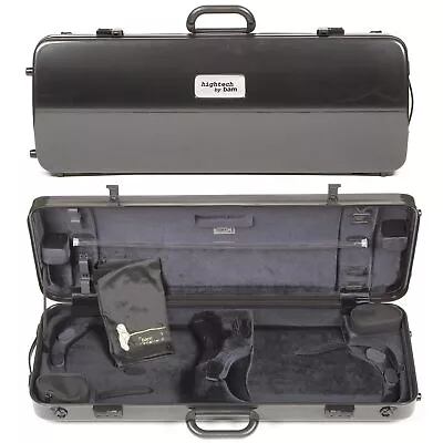 Bam Hightech 2005XLC Black Carbon 4/4 Double Violin Case • $1525