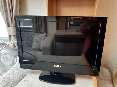 £90 • Buy CELLO 16  INCH TV 12v Volt FULL HD LED TV FREEVIEW HD, SAT & DVD USB CARAVAN TV