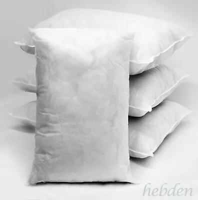 £10.99 • Buy Customised Hollowfibre Rectangle Oblong Cushion Pads Insert Inner Scatter Pillow
