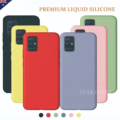 For Samsung S24 S23 S22 S21Plus S20Ultra S10e S8 S9 Liquid Silicone Case Cover • $9.99