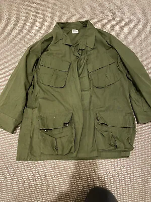 NOS 1969'S US.ARMY Vietnam Era Jungle Coat LARGE-SHORT • $179