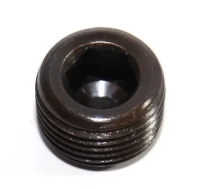 $5.99 • Buy 1/2  NPT Steel Engine Block Intake Manifold Plug Black