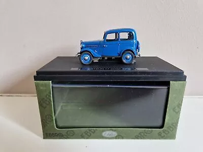 Ebbro 1/43 Datsun 17 Sedan - Dark Blue - 1938 - 44346 • £49.99