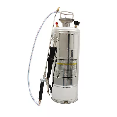 Stainless Steel Sprayer 3Gal 12L 20  Wand & 3FT With Nozzles For Pest Control • $72.94