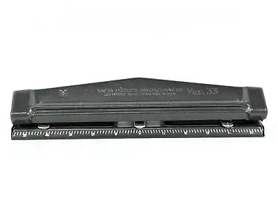 Master Products Brands Heavy Duty Black 3 Hole Punch Model 33 • $16