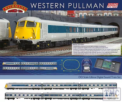 30-420 Bachmann OO Gauge Western Pullman - Dynamis Ultima Sound Fitted Train Set • $1500.62