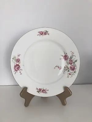 $24.98 • Buy Vintage Eschenbach Bavaria China 9.5” Dinner Plate Pattern P860 Rose Design