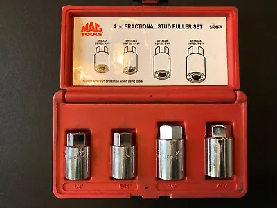 MAC Tools (SR4FA) - 4pc 1/2  Drive Fractional Stud Puller Socket Set...FREE S&H! • $50