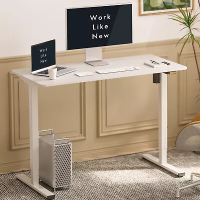 FlexiSpot Whole-Piece Electric Height Adjustable Standing Desk Home Office Desk • $99.99