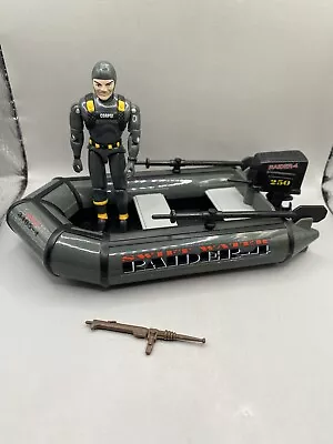 1999 Lanard The Corps Attack Raft Boat Swift Water Raider & Figure (G.I. Joe Ko) • $25