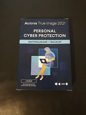 Acronis True Image Premium Protection Subscription 1 Computer  • £29.99
