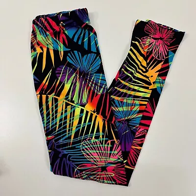 Womens Leggings Stretch Pants Yoga Polyester Spandex You Choose Pattern Size (B) • $1.99