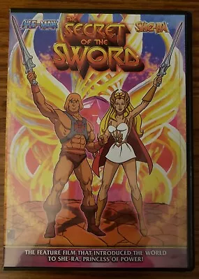 He-Man And She-Ra: The Secret Of The Sword (DVD 1985) Masters Of The Universe  • $25