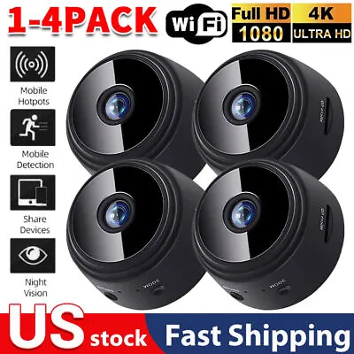 Mini Wireless 1080P Hidden Camera Wifi IP Home Security HD Night Vision Cam US • $13.07