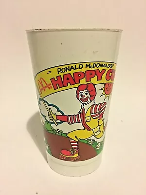 Vintage McDonalds Happy Cup Retro Collectable Advertising Golden Arches 1983 • £24.99