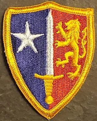 US Army NATO Brigade COLOR DRESS UNIFORM Patch • £3.85
