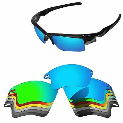 PapaViva Polarized Replacement Lenses For-Oakley Fast Jacket XL OO9156-Options • $15.95