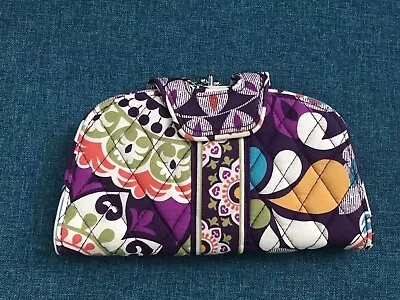 Vera Bradley KISS N SNAP WALLET Clutch In Plum Crazy  NWT • $65