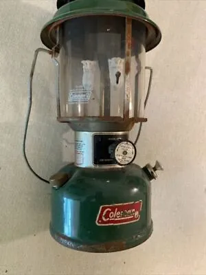 $35.95 • Buy Vintage Untested Coleman Green Camp Mantle Lantern Model 1980