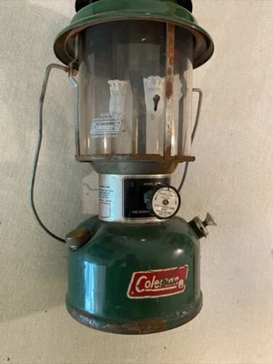 $35.95 • Buy Vintage Untested Coleman Green Camp Mantle Lantern Model 1980