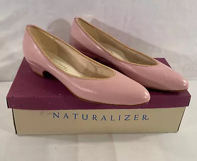 Vintage Naturalizer Comfortable Soft Shoes Joannie Rosebud Pink Size 7.5 AA/AAAA • $24.95