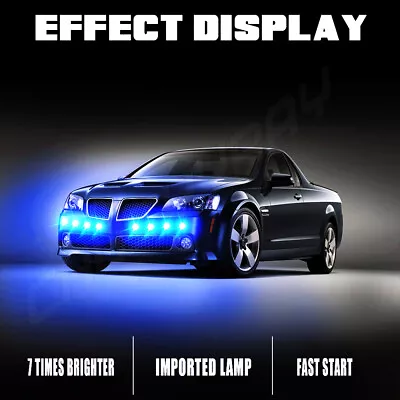 4pcs Motorcycle Car LED Fog Reverse Backup DRL Light Lamp 8000K • $12.99