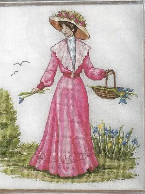 Counted Cross Stitch Chart: Edwardian Lady • £2.50