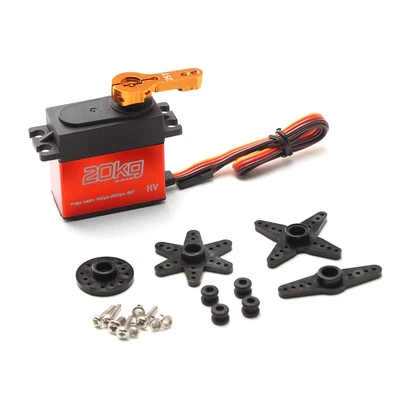 $25.90 • Buy Digital Servo 20kg High Torque 180° Stainless Steel Gear Servo For 1/8 1/10 O6J1