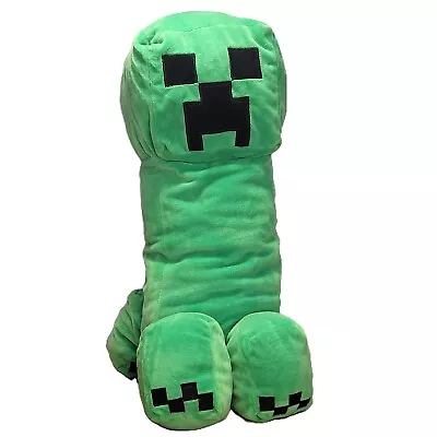 Minecraft Creeper Green Plush Mojang 20  2021 Stuffed Pillow Toy • $19.91