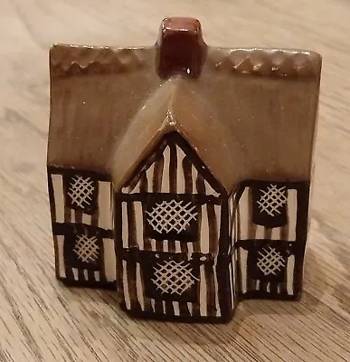 Vintage Mudlen End Studio Pottery Thatched Merchants House 19 L Suffolk 1970s  • £10