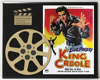 Elvis King Creole Reproduction Hollywood Movie Reel Display • $89.95