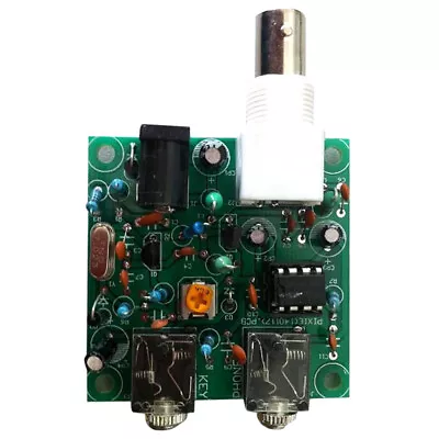 40M CW RADIO Shortwave Transmitter QRP Pixie Kit Receiver 7.023-7.026MHz • $19.46