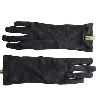 SMARTWOOL Merino 250 Gloves Charcoal Heather (New With Paper Tag) • $18.99