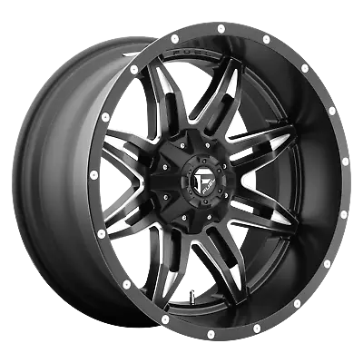 Fits Fuel 1Pc LETHAL Gloss Black Milled 15x10  Rim Chevy GM Toyota 6X5.5-43 Each • $254