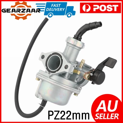 $23.49 • Buy PZ 22mm Carburettor Carby Carbie 50cc 90cc 110cc 125cc 140cc 150cc Dirt Bike AU