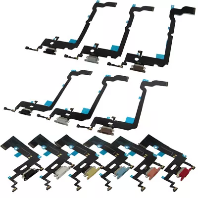 For IPhone X XS XS Max XR Charging Port + Mic Audio Jack Flex Cable Replacement • $8.99