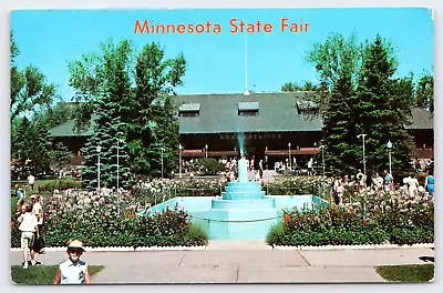 Postcard Minnesota State Fair Conservation Building Posted 1967 • $5.75