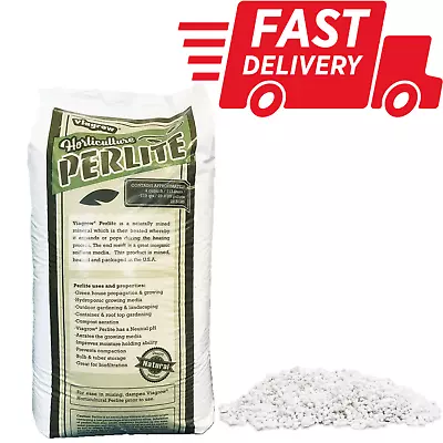 4 Cu. Ft. Perlite Gardening Greenhouse Growing Media Compost Aeration New • $56.13