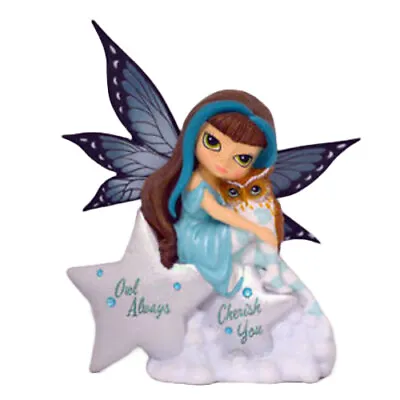 $45.95 • Buy Owl Always Cherish You Fairy - Mystic Visions Moon Owl Jasmine Becket Griffith