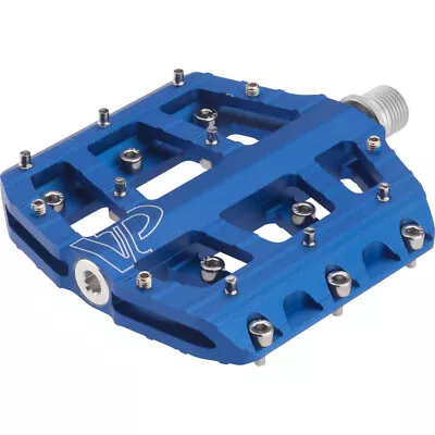 VP Components VP-015 Vice Trail Pedals 9/16  Alloy Body 8 Replaceable Pins Blue • $74.68