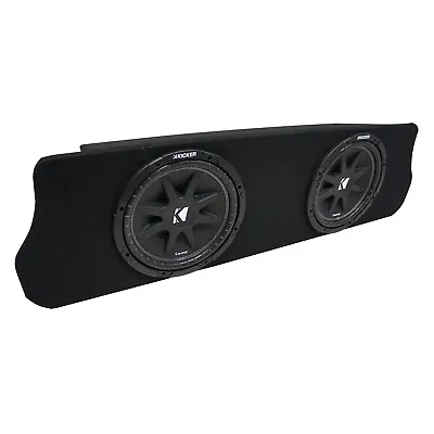 94-04 Ford Mustang Coupe Kicker Comp C10 Dual 10  Custom Sub Box New Final 2 Ohm • $285.95