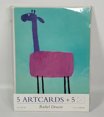 IKEA 5 Artcards Rachel Deacon Paintings Ref A21 Frameable 900.168.22 - New • £6.99