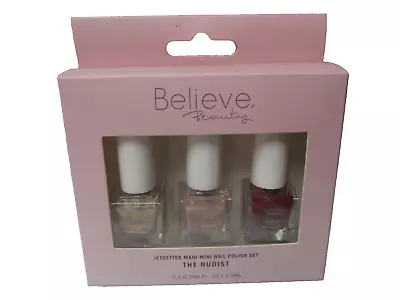 Believe Beauty Jetsetter Mani Mini Nail Polish Set The.. 3 X 5.5ml • $3.99