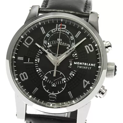 MONTBLANC Timewalker Twin Fly 105077 Chronograph Automatic Men's Watch_811265 • $2120.40